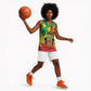 Republic of The Congo Independence Day Personalized Basketball Jersey Congo-Brazzaville Since 1960 LT9
