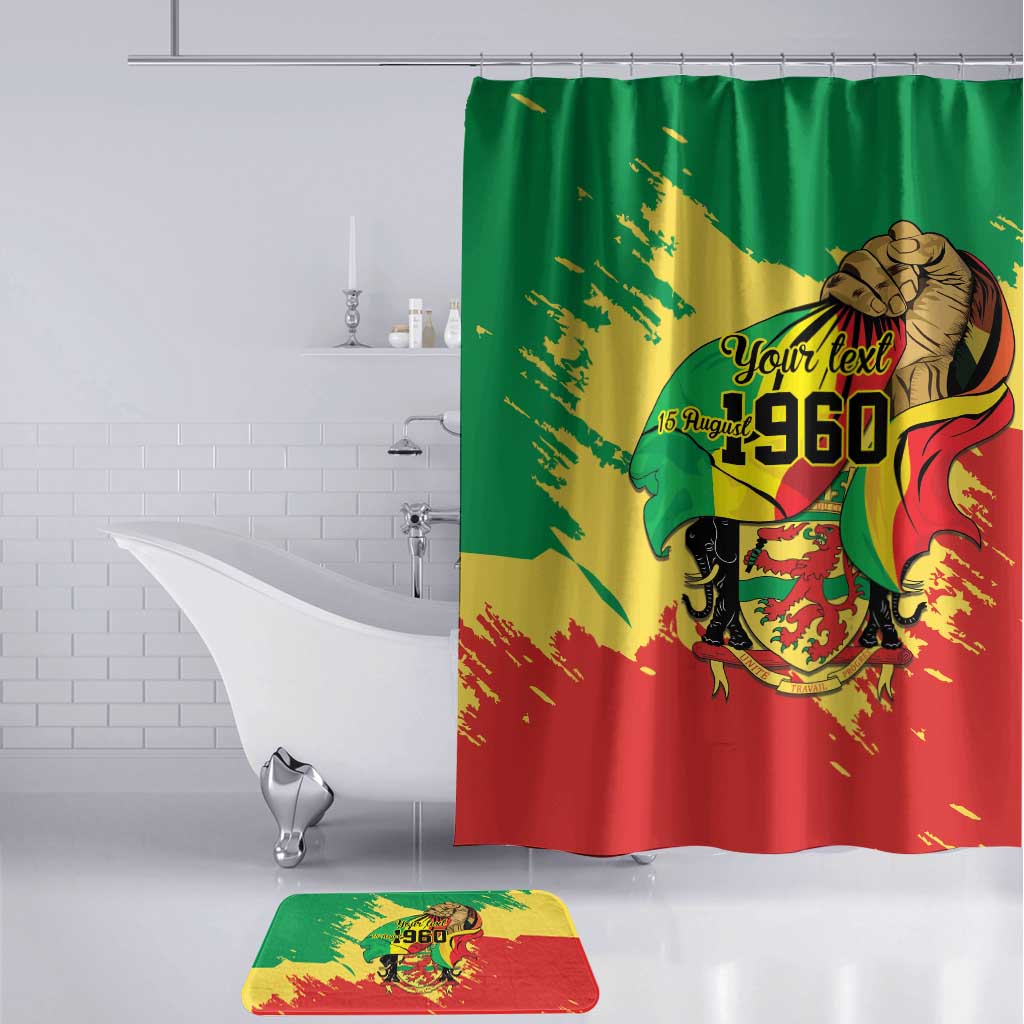 Republic of The Congo Independence Day Personalized Bathroom Set Congo-Brazzaville Since 1960