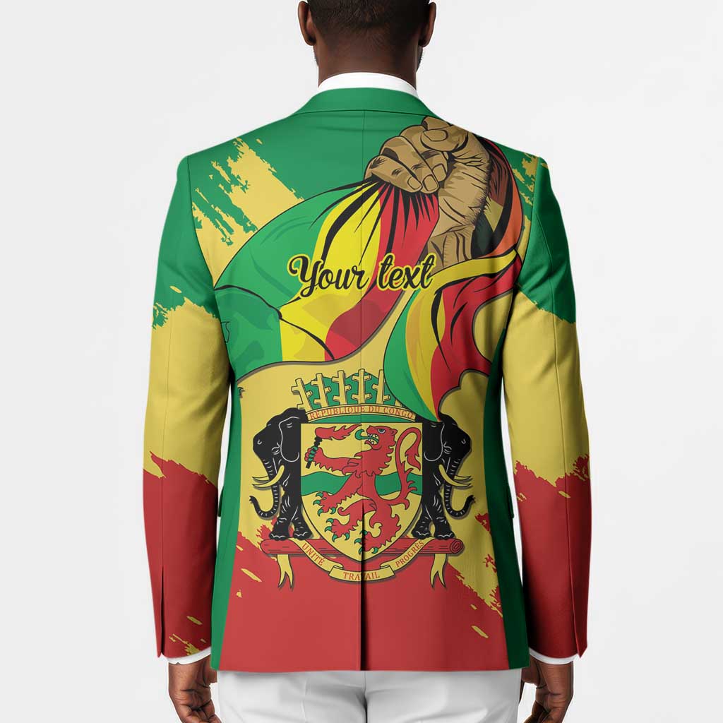 Republic of The Congo Independence Day Personalized Blazer Congo-Brazzaville Since 1960