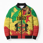 Republic of The Congo Independence Day Personalized Bomber Puffer Jacket Congo-Brazzaville Since 1960