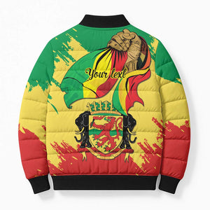 Republic of The Congo Independence Day Personalized Bomber Puffer Jacket Congo-Brazzaville Since 1960