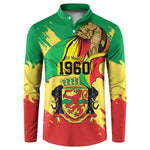 Republic of The Congo Independence Day Personalized Button Sweatshirt Congo-Brazzaville Since 1960