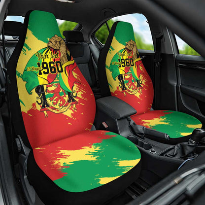 Republic of The Congo Independence Day Personalized Car Seat Cover Congo-Brazzaville Since 1960 - African Pride