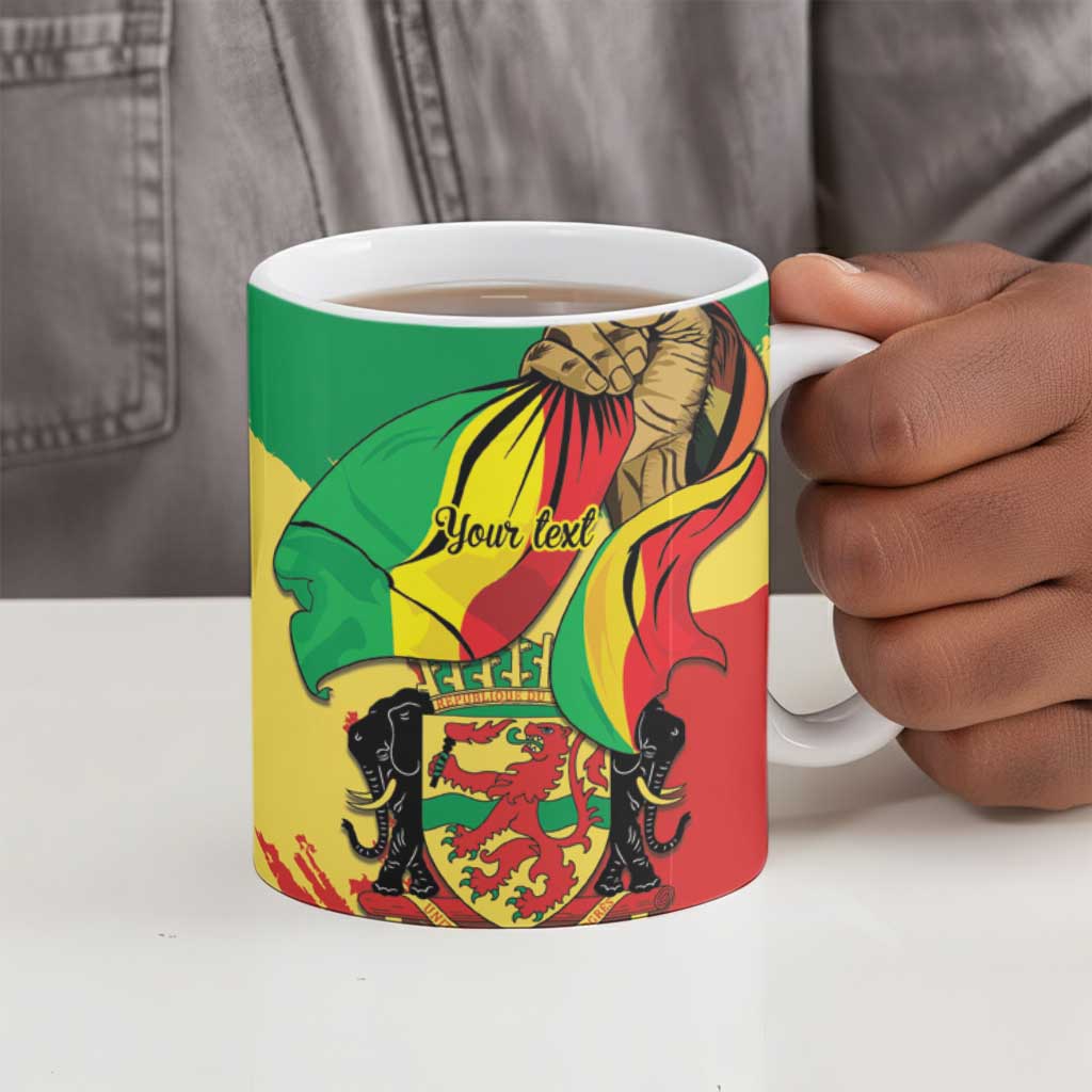Republic of The Congo Independence Day Personalized Ceramic Mug Congo-Brazzaville Since 1960