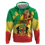 Republic of The Congo Independence Day Personalized Hoodie Congo-Brazzaville Since 1960 - African Pride