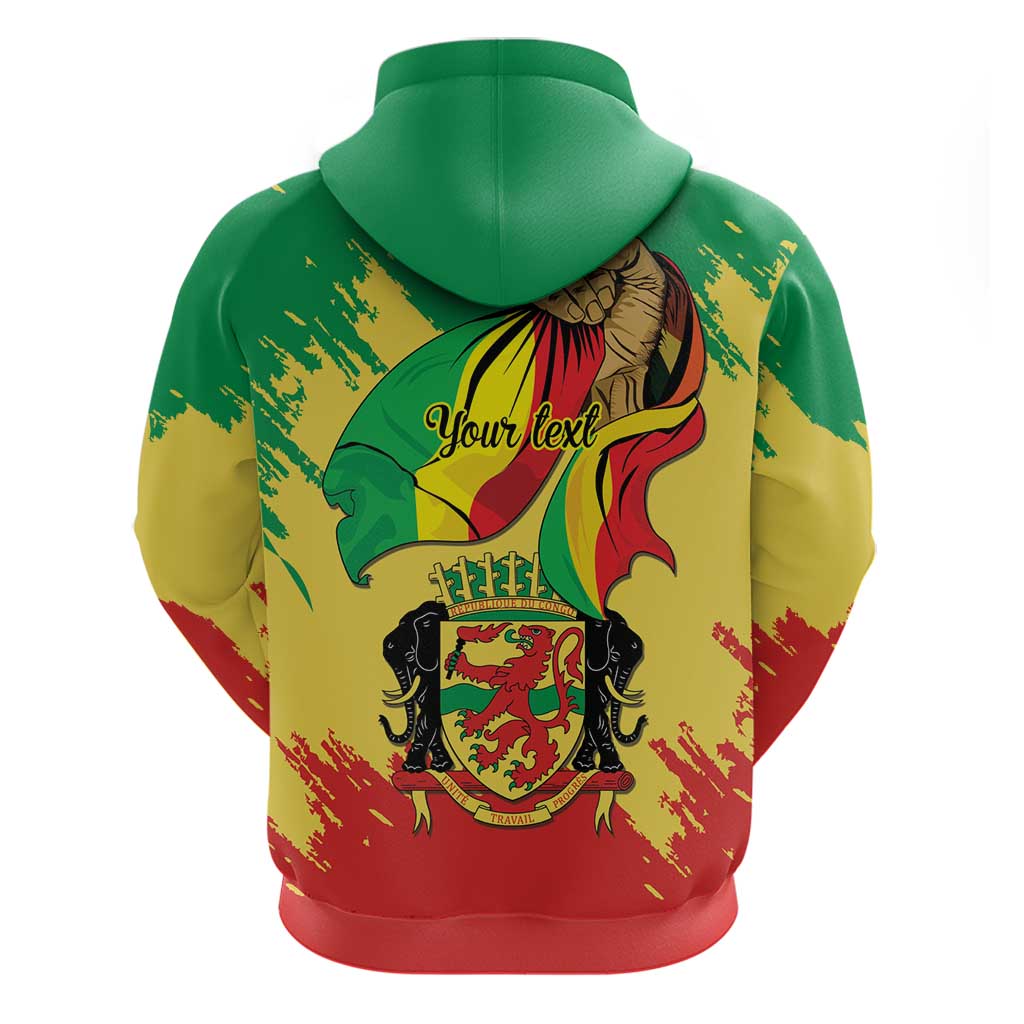Republic of The Congo Independence Day Personalized Hoodie Congo-Brazzaville Since 1960 - African Pride