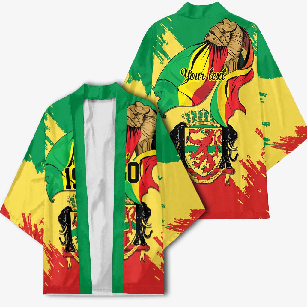 Republic of The Congo Independence Day Personalized Kimono Congo-Brazzaville Since 1960