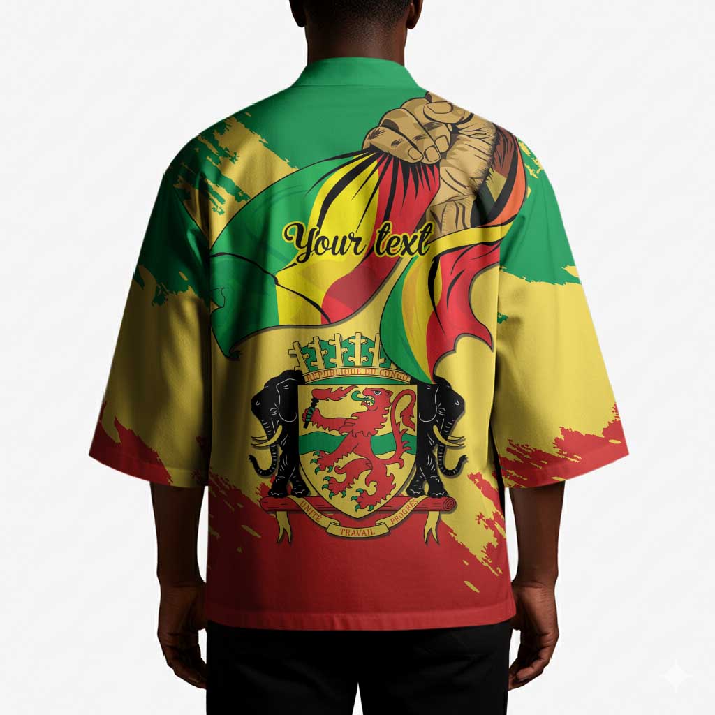 Republic of The Congo Independence Day Personalized Kimono Congo-Brazzaville Since 1960