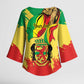Republic of The Congo Independence Day Personalized Kimono Sleeve Blouse Congo-Brazzaville Since 1960