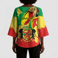 Republic of The Congo Independence Day Personalized Kimono Sleeve Blouse Congo-Brazzaville Since 1960