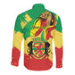 Republic of The Congo Independence Day Personalized Long Sleeve Button Shirt Congo-Brazzaville Since 1960 - African Pride