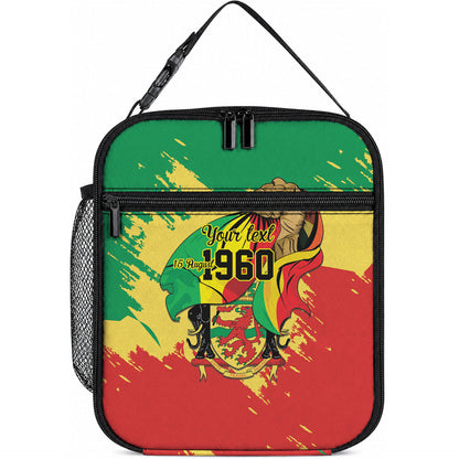 Republic of The Congo Independence Day Personalized Lunch Bag Congo-Brazzaville Since 1960