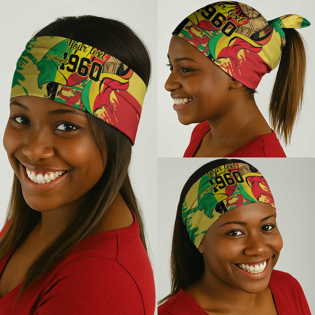 Republic of The Congo Independence Day Personalized Neck Gaiter Congo-Brazzaville Since 1960 LT9