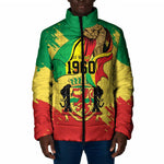 Republic of The Congo Independence Day Personalized Padded Jacket Congo-Brazzaville Since 1960