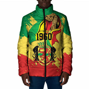 Republic of The Congo Independence Day Personalized Padded Jacket Congo-Brazzaville Since 1960