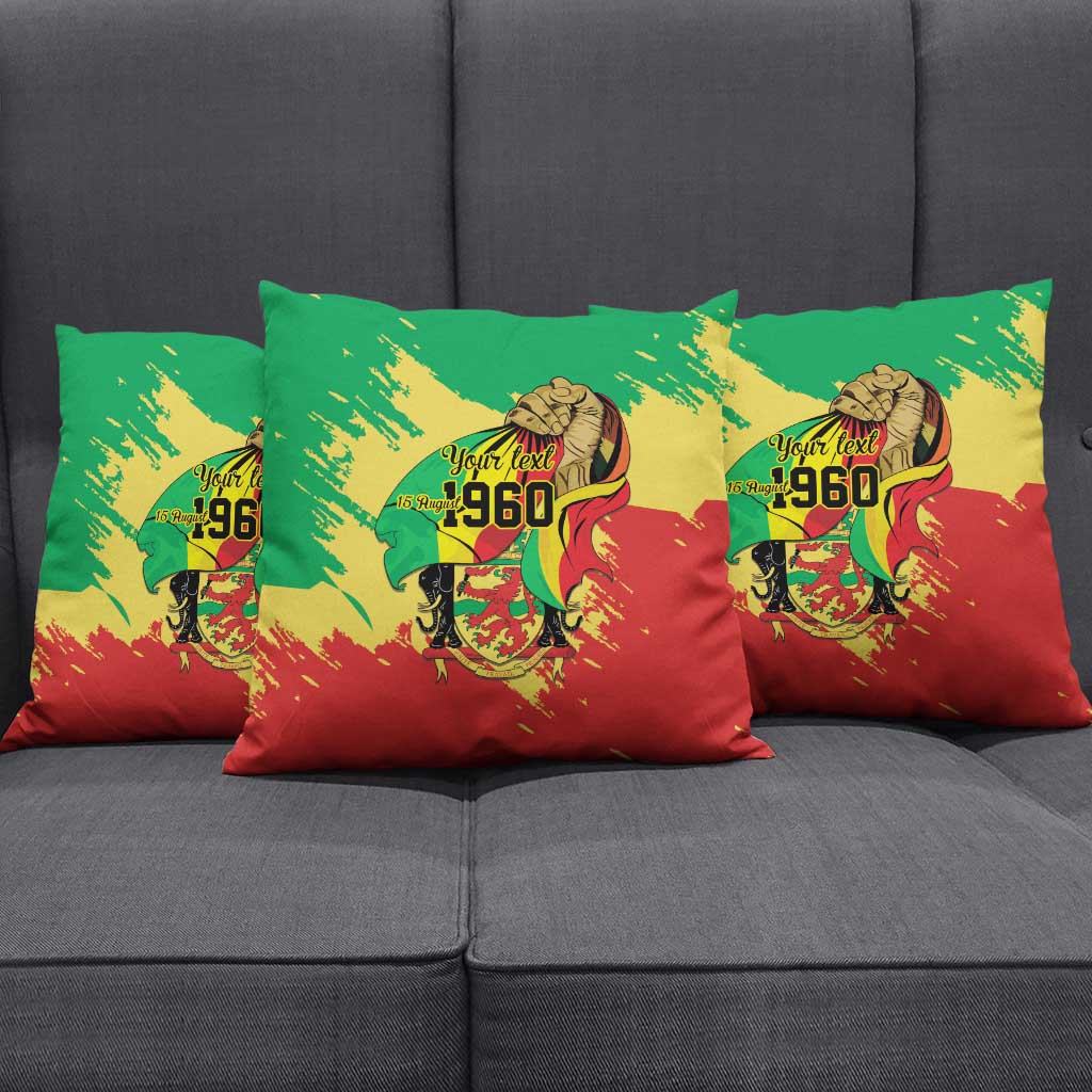 Republic of The Congo Independence Day Personalized Pillow Cover Congo-Brazzaville Since 1960