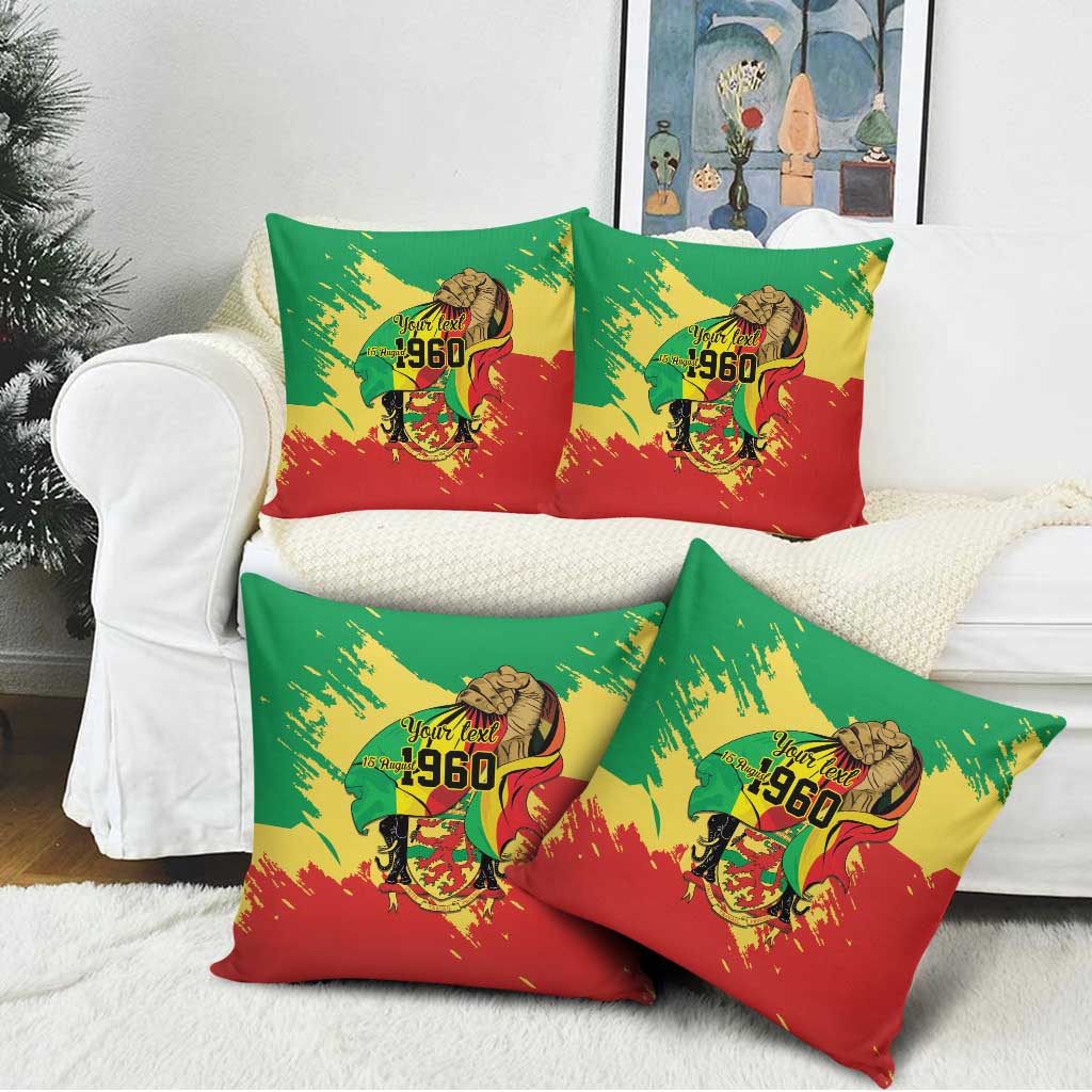 Republic of The Congo Independence Day Personalized Pillow Cover Congo-Brazzaville Since 1960