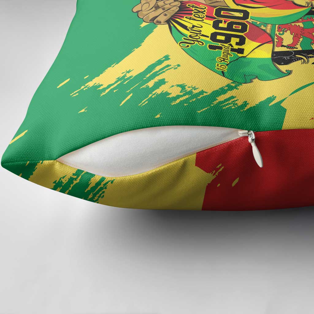 Republic of The Congo Independence Day Personalized Pillow Cover Congo-Brazzaville Since 1960