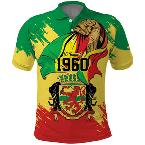 Republic of The Congo Independence Day Personalized Polo Shirt Congo-Brazzaville Since 1960 - African Pride