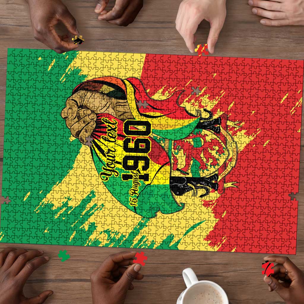 Republic of The Congo Independence Day Personalized Puzzle Congo-Brazzaville Since 1960