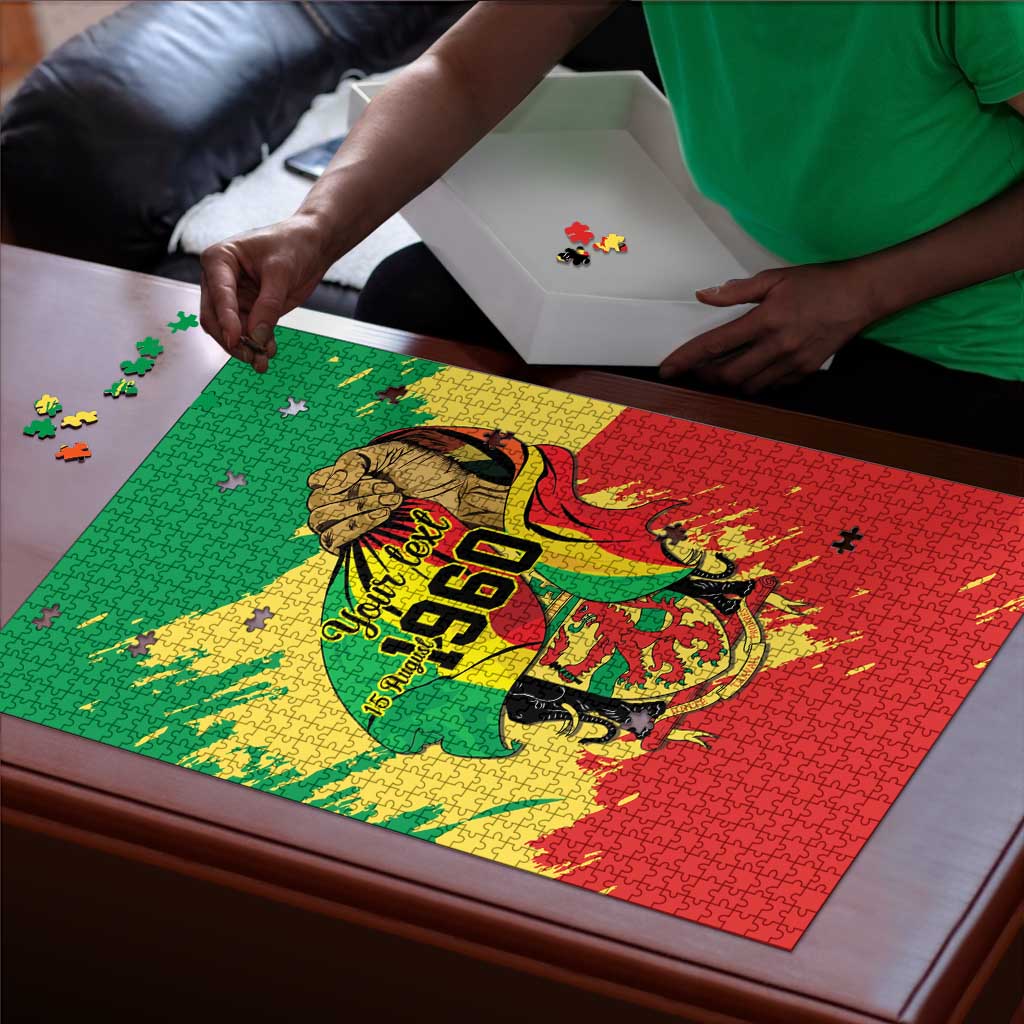 Republic of The Congo Independence Day Personalized Puzzle Congo-Brazzaville Since 1960