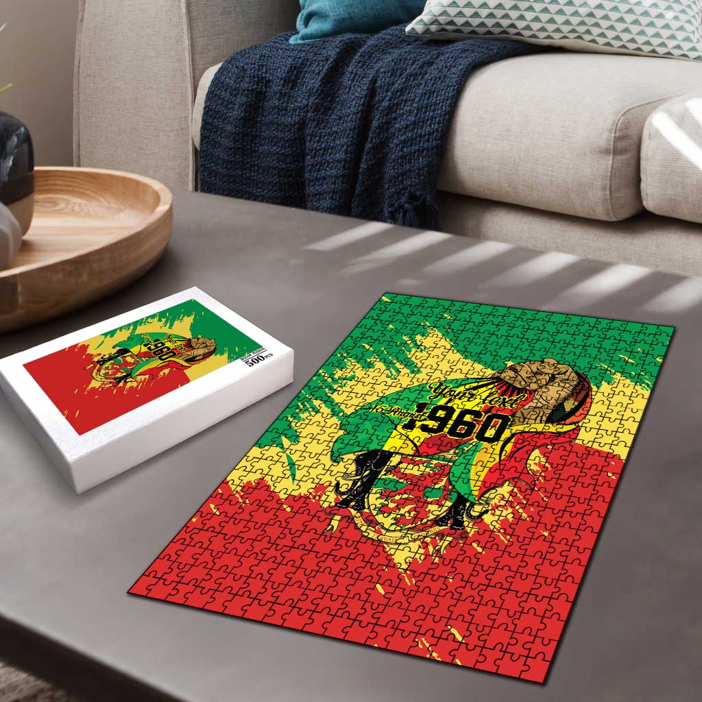 Republic of The Congo Independence Day Personalized Puzzle Congo-Brazzaville Since 1960