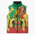 Republic of The Congo Independence Day Personalized Sleeveless Puffer Jacket Congo-Brazzaville Since 1960