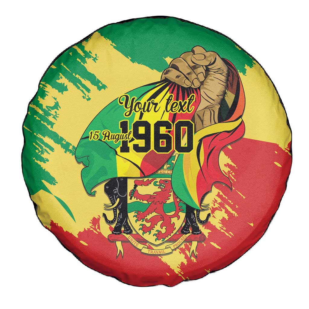 Republic of The Congo Independence Day Personalized Spare Tire Cover Congo-Brazzaville Since 1960 - African Pride