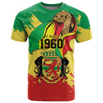 Republic of The Congo Independence Day Personalized T shirt Congo-Brazzaville Since 1960 - African Pride