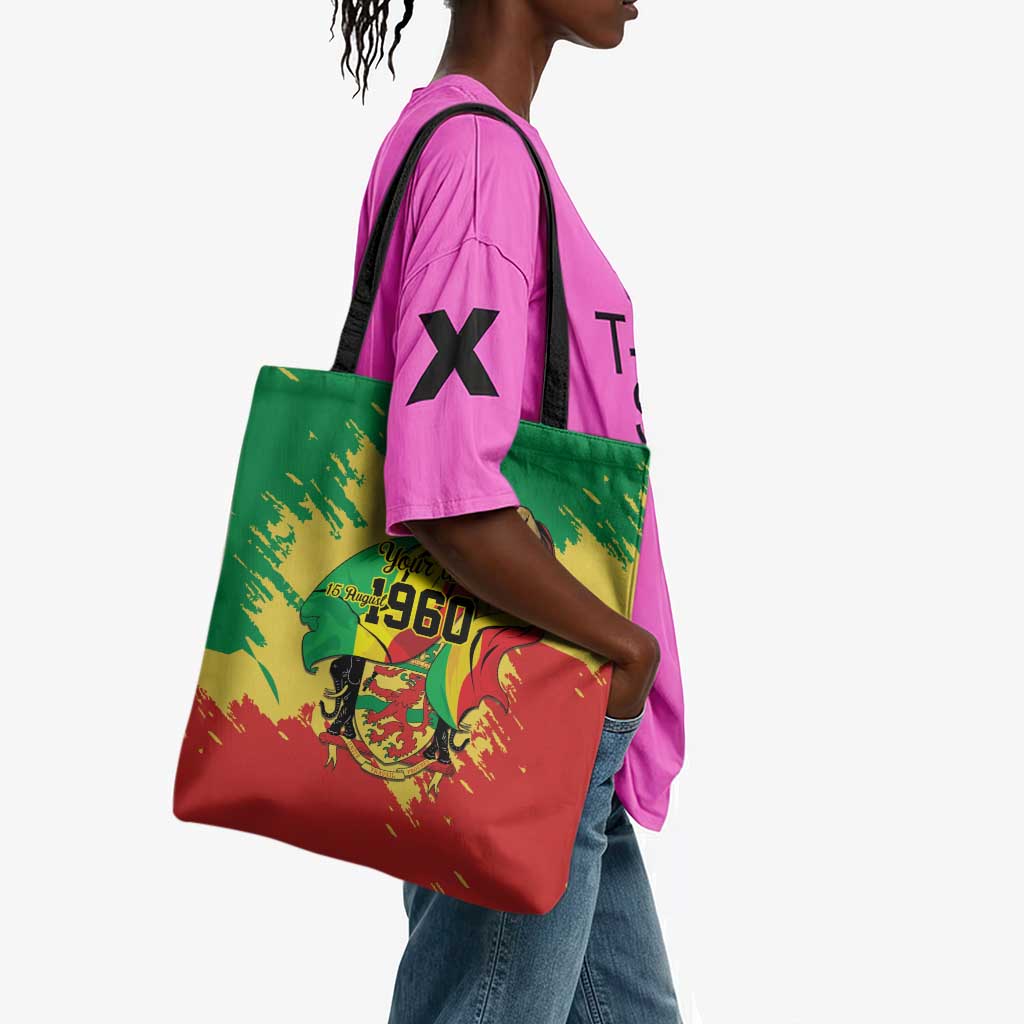 Republic of The Congo Independence Day Personalized Tote Bag Congo-Brazzaville Since 1960