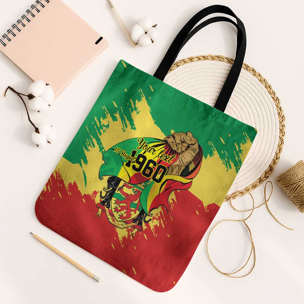 Republic of The Congo Independence Day Personalized Tote Bag Congo-Brazzaville Since 1960
