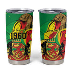 Republic of The Congo Independence Day Personalized Tumbler Cup Congo-Brazzaville Since 1960 - African Pride