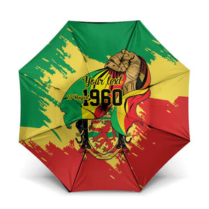 Republic of The Congo Independence Day Personalized Umbrella Congo-Brazzaville Since 1960