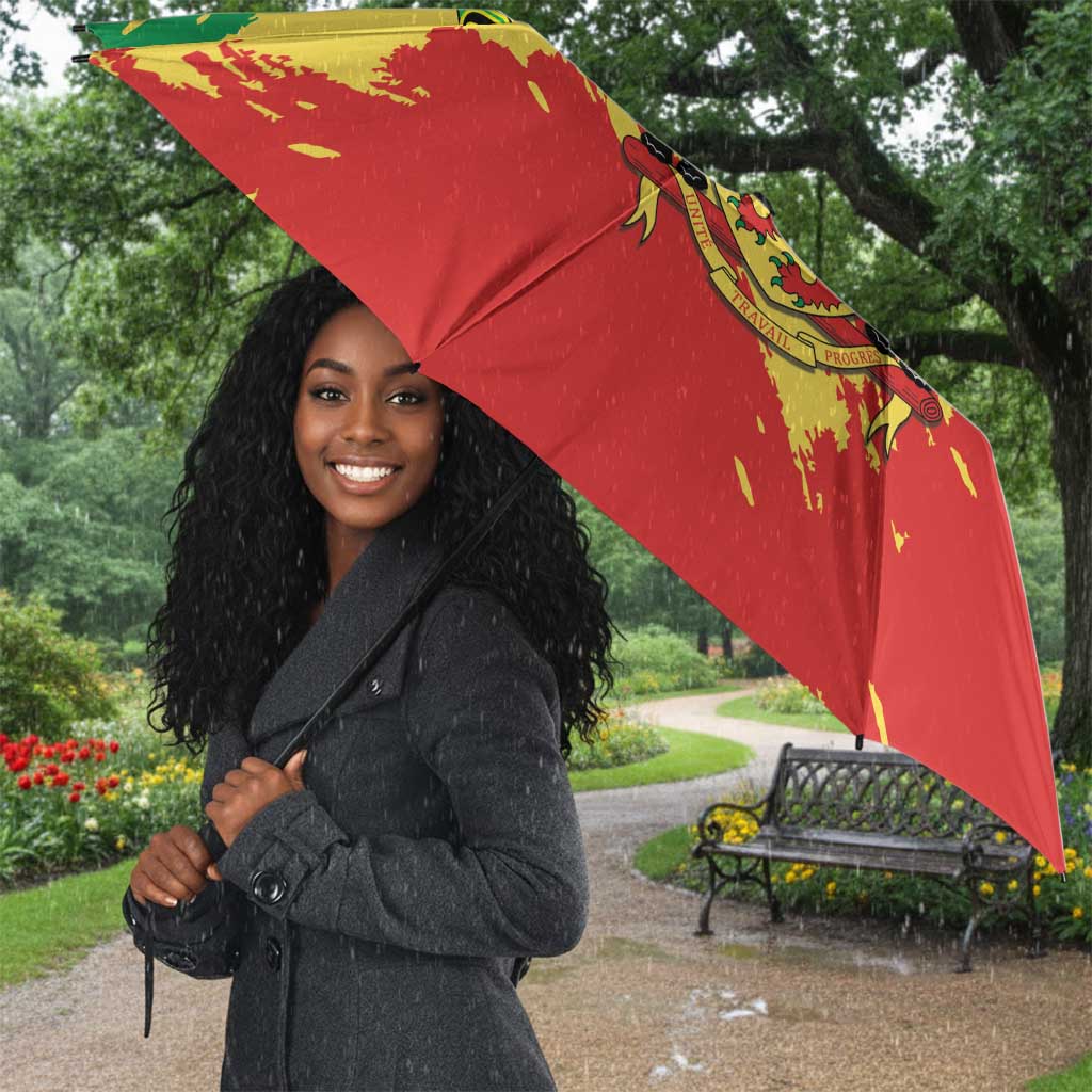 Republic of The Congo Independence Day Personalized Umbrella Congo-Brazzaville Since 1960