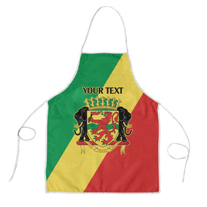 Republic of The Congo Personalized Apron Simple Flag Style