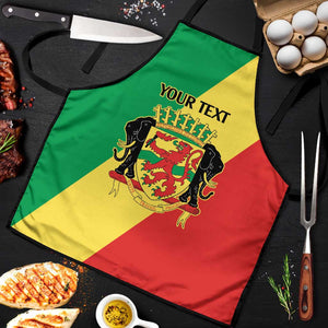 Republic of The Congo Personalized Apron Simple Flag Style