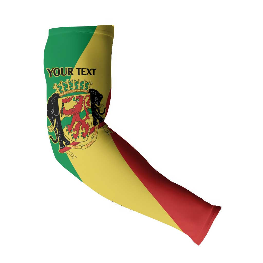 Republic of The Congo Personalized Arm Sleeves Simple Flag Style