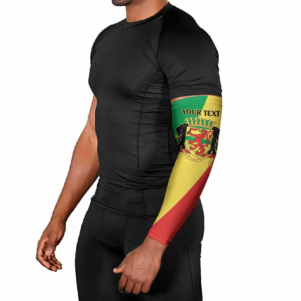 Republic of The Congo Personalized Arm Sleeves Simple Flag Style