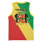 Republic of The Congo Personalized Basketball Jersey Simple Flag Style LT9