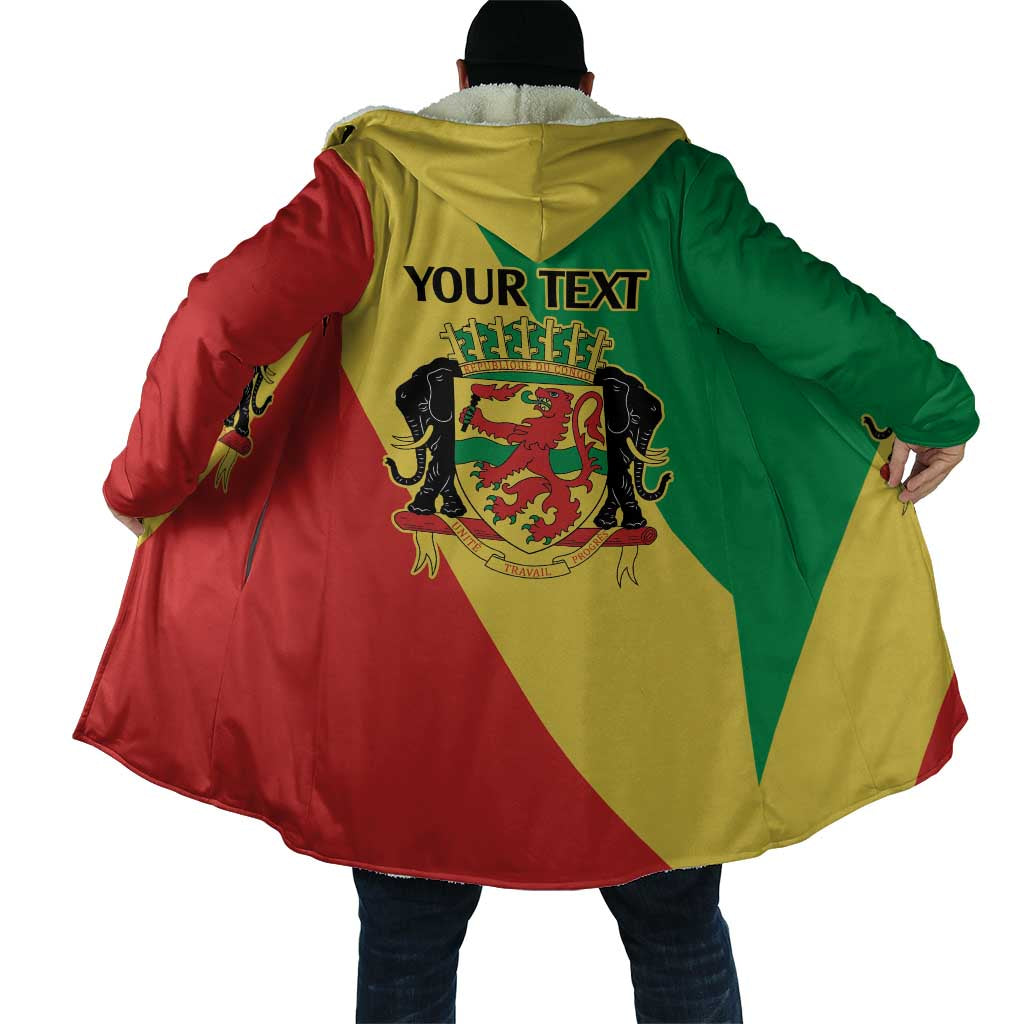 Republic of The Congo Personalized Cloak Simple Flag Style