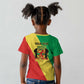 Republic of The Congo Personalized Kid T shirt Simple Flag Style - African Pride