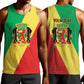 Republic of The Congo Personalized Men Tank Top Simple Flag Style - African Pride