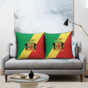 Republic of The Congo Personalized Pillow Cover Simple Flag Style