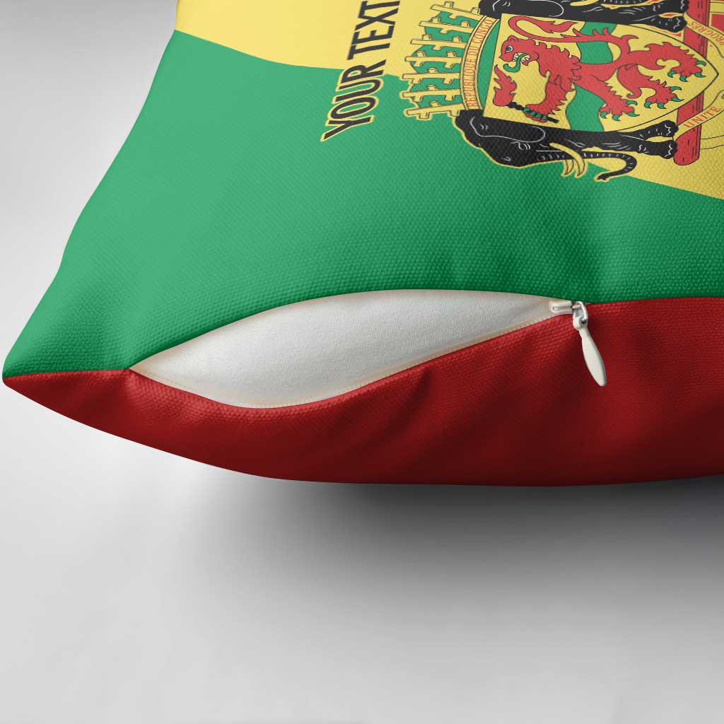 Republic of The Congo Personalized Pillow Cover Simple Flag Style