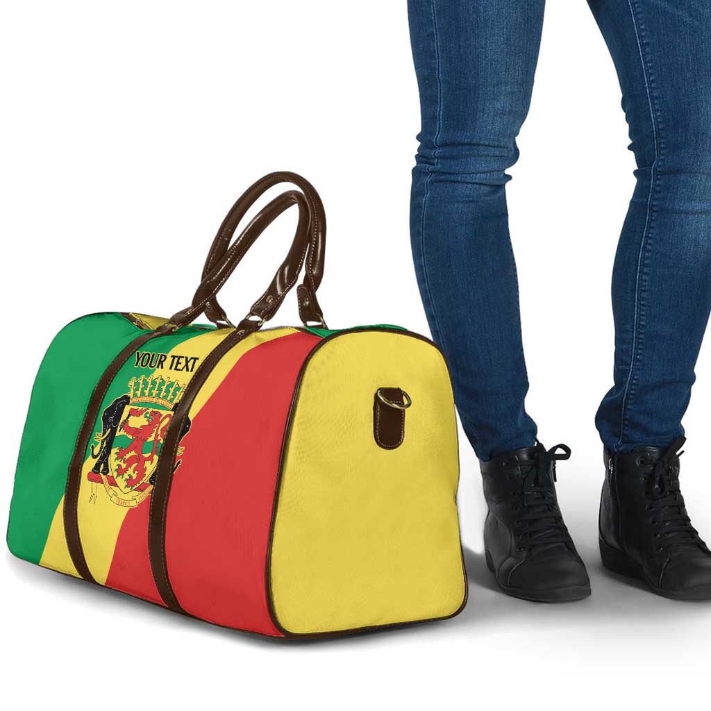 Republic of The Congo Personalized Travel Bag Simple Flag Style