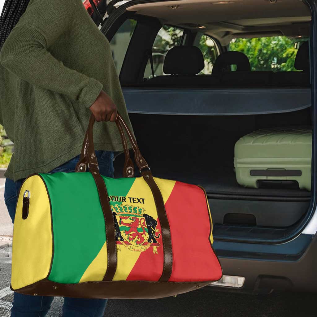 Republic of The Congo Personalized Travel Bag Simple Flag Style