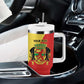 Republic of The Congo Personalized Tumbler With Handle Simple Flag Style - African Pride