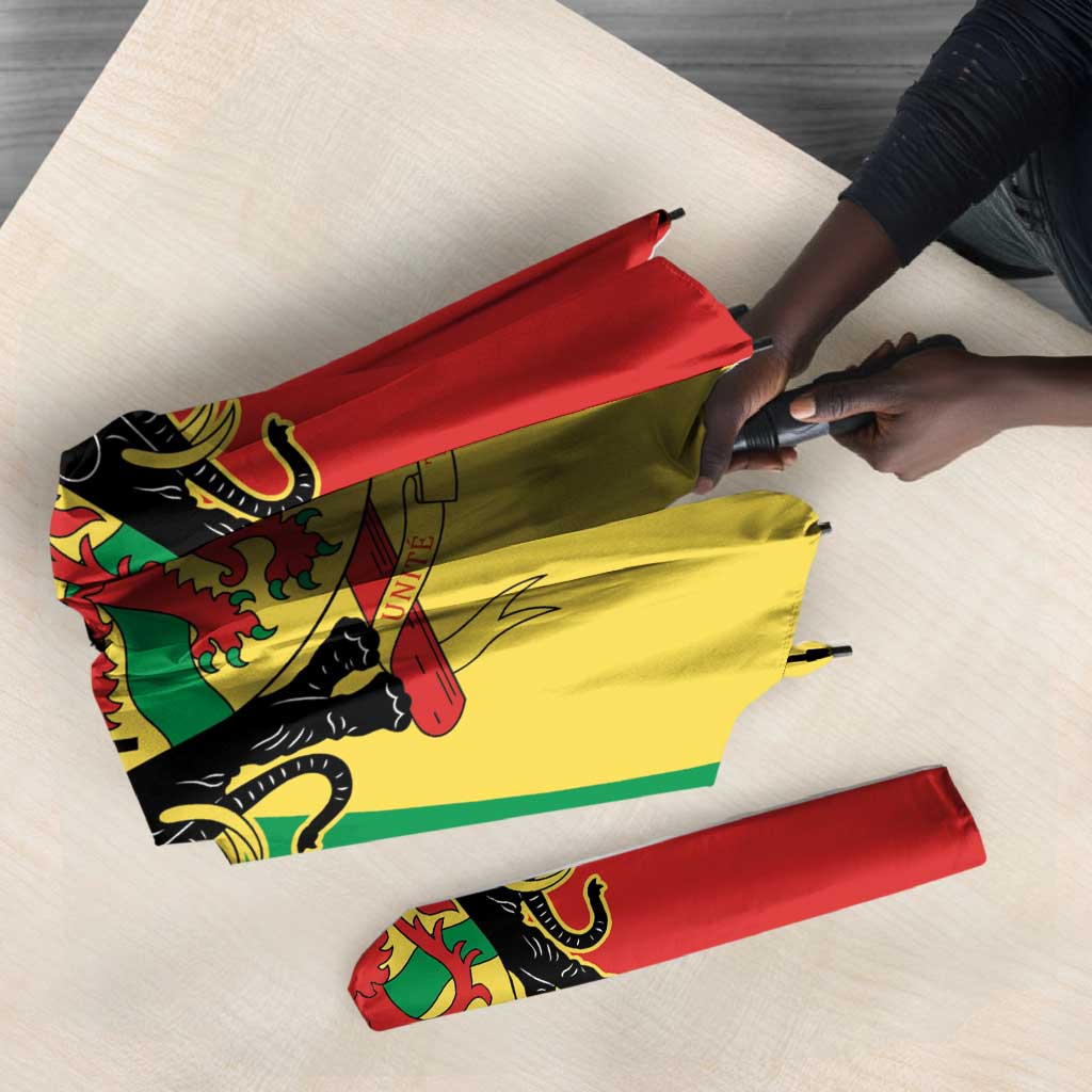 Republic of The Congo Personalized Umbrella Simple Flag Style