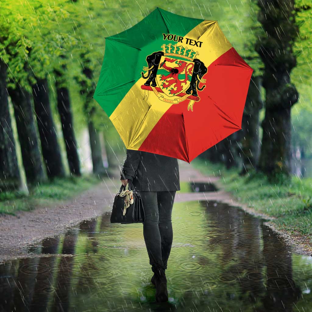 Republic of The Congo Personalized Umbrella Simple Flag Style
