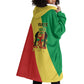 Republic of The Congo Personalized Wearable Blanket Hoodie Simple Flag Style - African Pride
